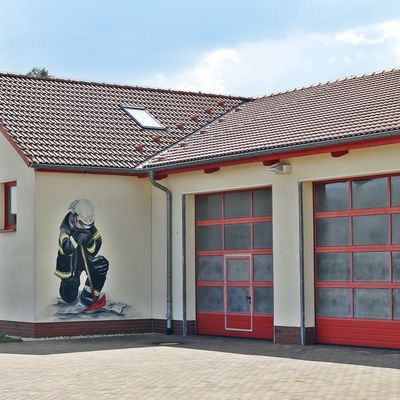 Gerätehaus der Feuerwehr Oranienbaum