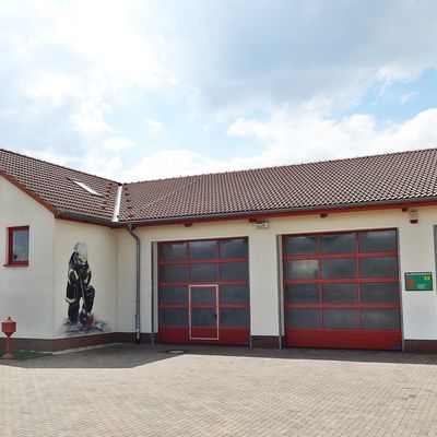 Gerätehaus der Feuerwehr Oranienbaum