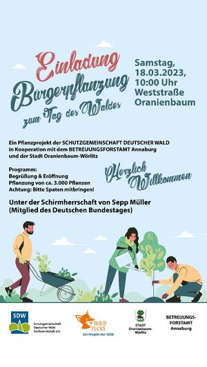 Baumpflanzaktion 18.03.2023