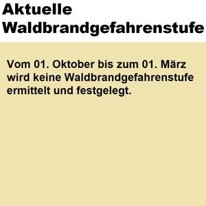 Waldbrand keine Festlegung