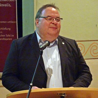 Michael Pirl, Vorsitzenden des Gewerbevereins Parkstadt Wörlitz e. V.