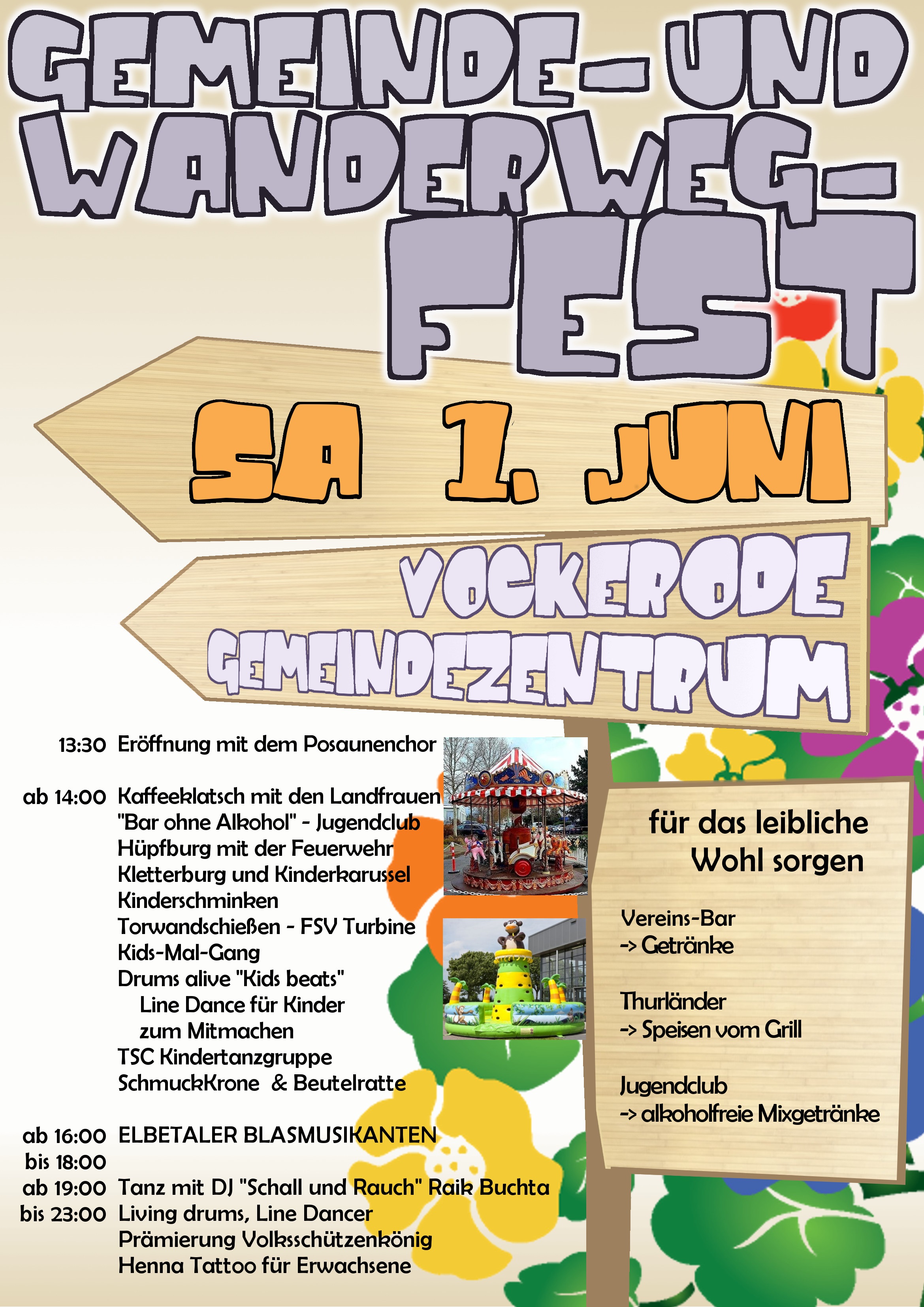 Gemeinde- und Wanderwegfest Vockerode