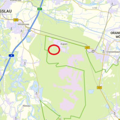Übersichtsplan, ohne Maßstab, © GeoBasis-DE / BKG 2025 CC BY 4.0 | © GeoBasis-DE / LVermGeo LSA, 2025, Auszug vom 30.04.2025