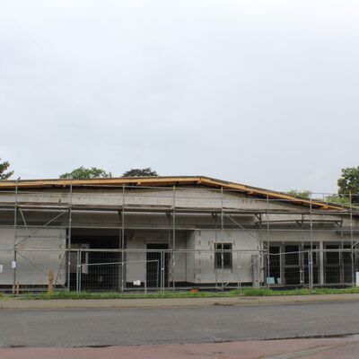Richtfest am 01.08.2025 - Außenansicht Busbahnhof