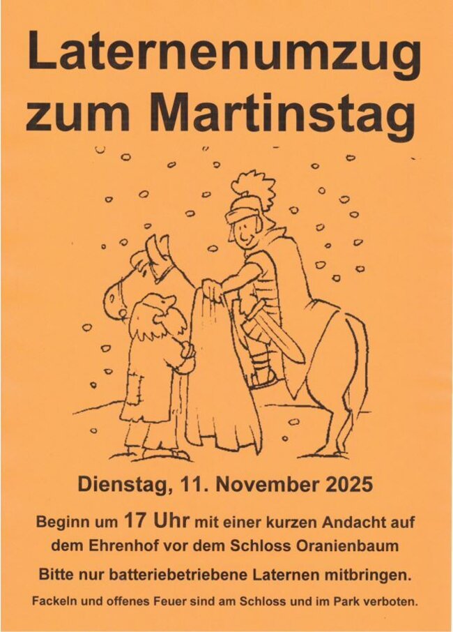 Umzug Martinstag