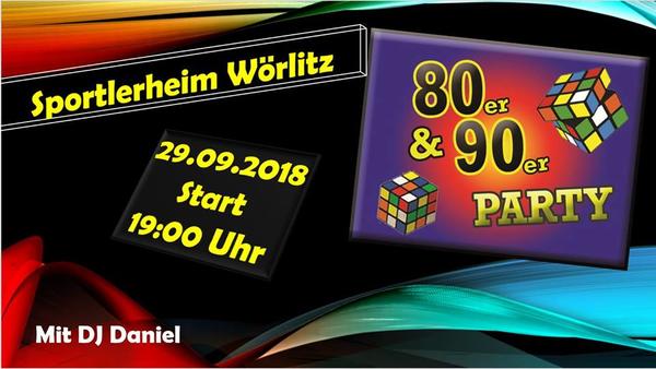 80er 90er Party Wörlitz