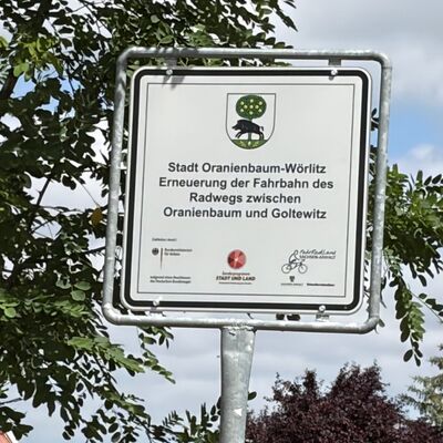 Radweg Obaum-Goltewitz