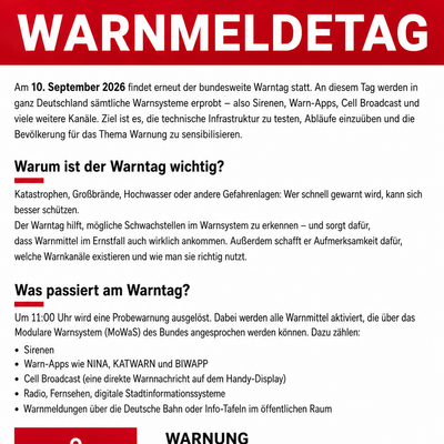 Warnmeldetag 2026 